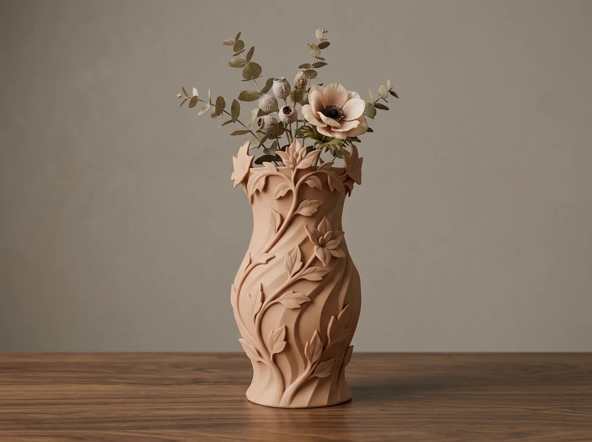 Botanical Serenity Vase