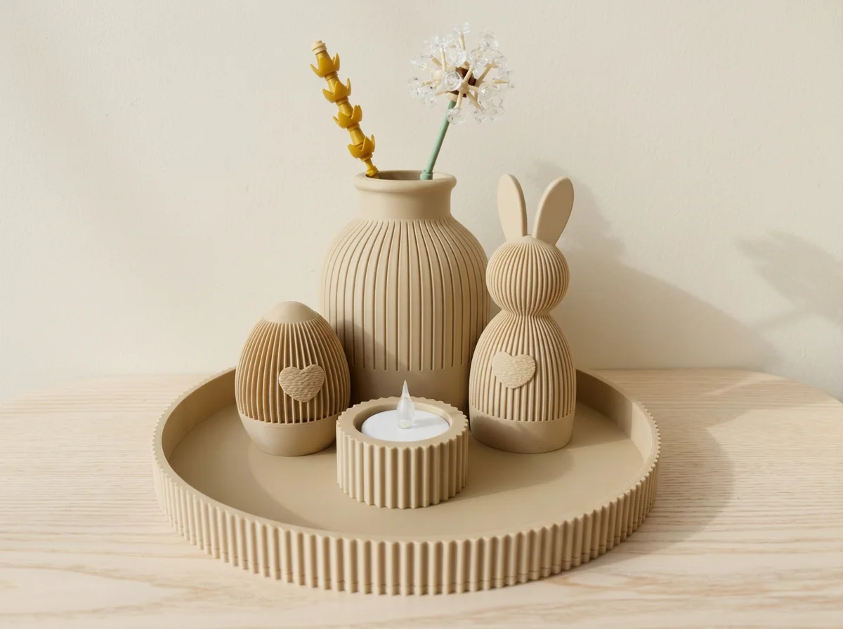 Easter Elegance Collection Modern Dekoratif Set
